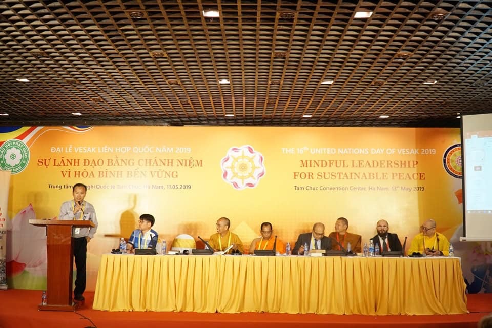 Huynh Trưởng Tâm Thường Định được mời thuyết trình tại Đại Lễ Vesak lần thứ 16 tại Việt Nam