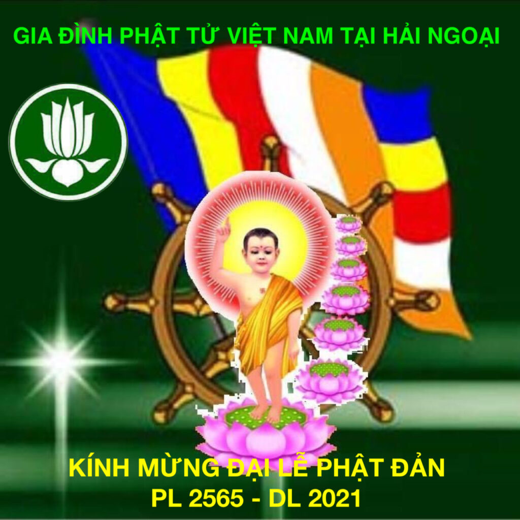 Kính Mừng Đại Lễ Phật Đản PL 2565 – GĐPTVN tại Hải Ngoại