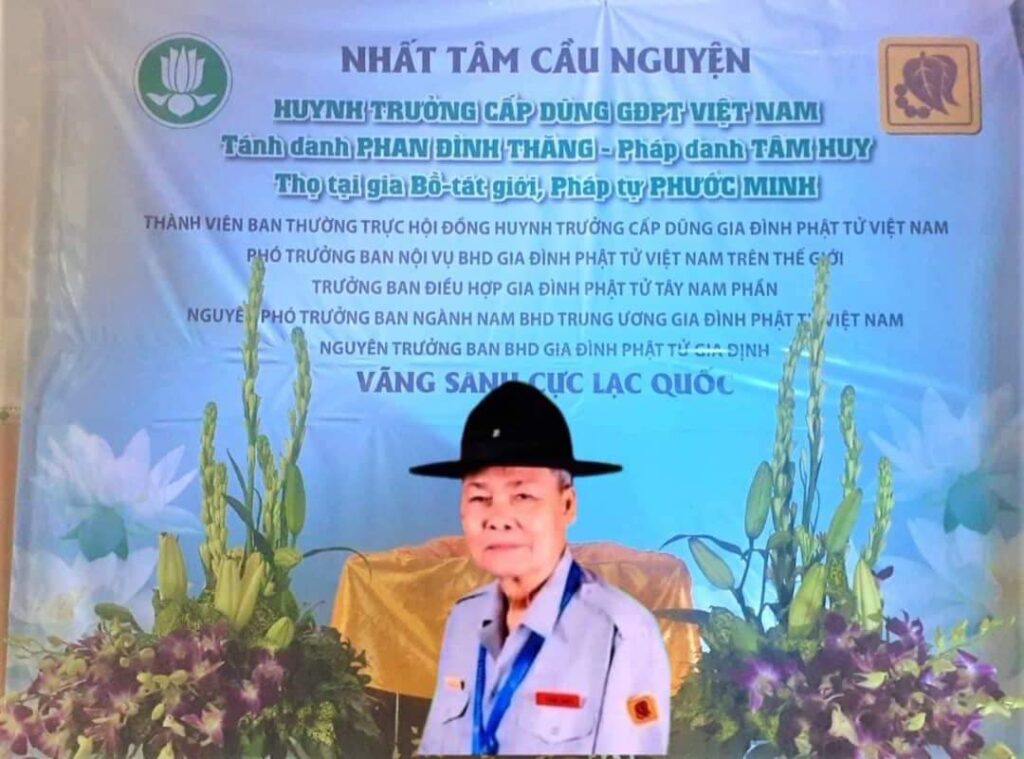Thư Phân Ưu Cố Huynh Trưởng Cấp Dũng Tâm Huy Phan Đình Thăng – BHD GĐPTVN tại Hải Ngoại