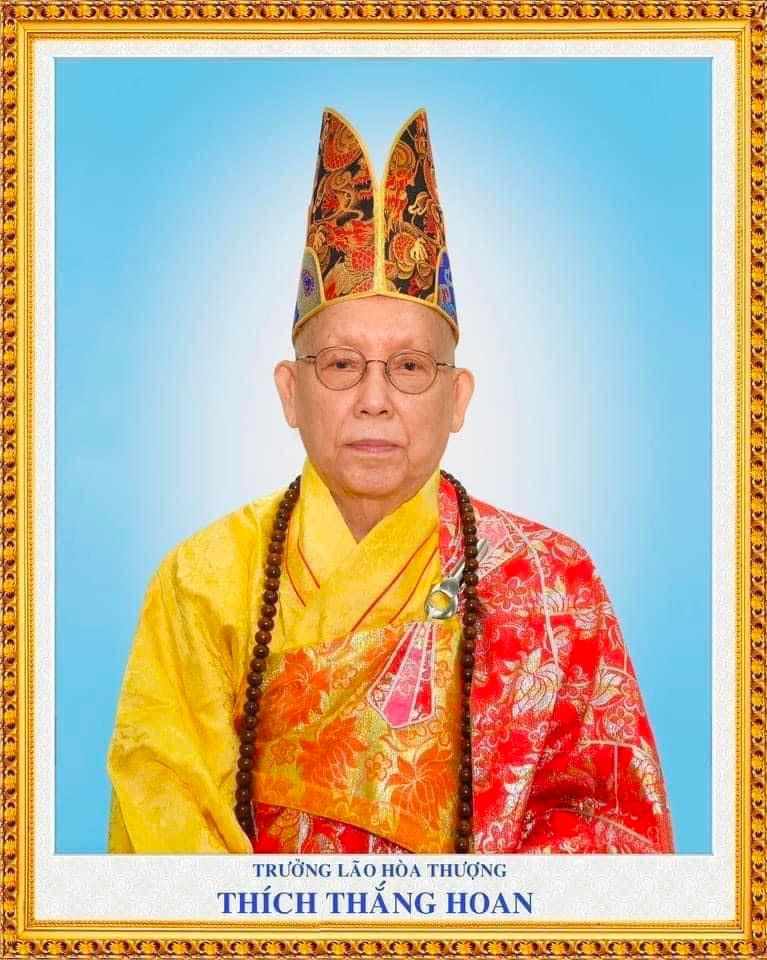 Cầu Nguyện Giác Linh Trưởng Lão Hoà Thượng Thắng Hoan tân viên tịch